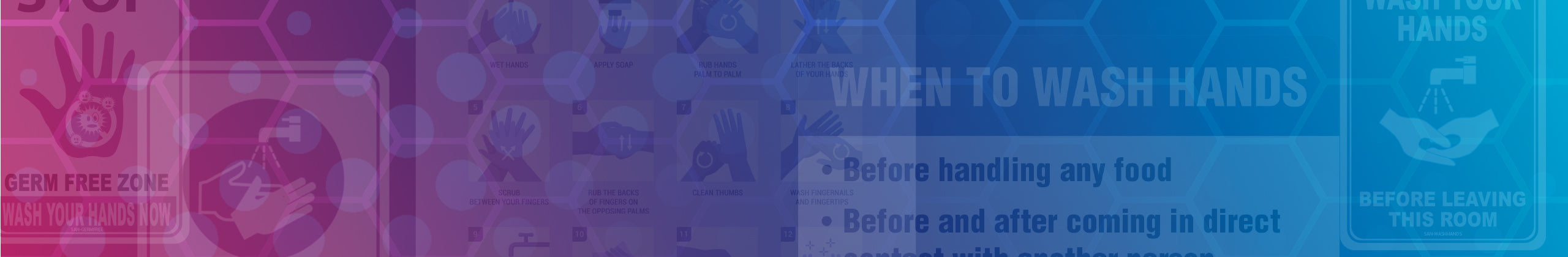 Sanitation & Social Distancing Decals