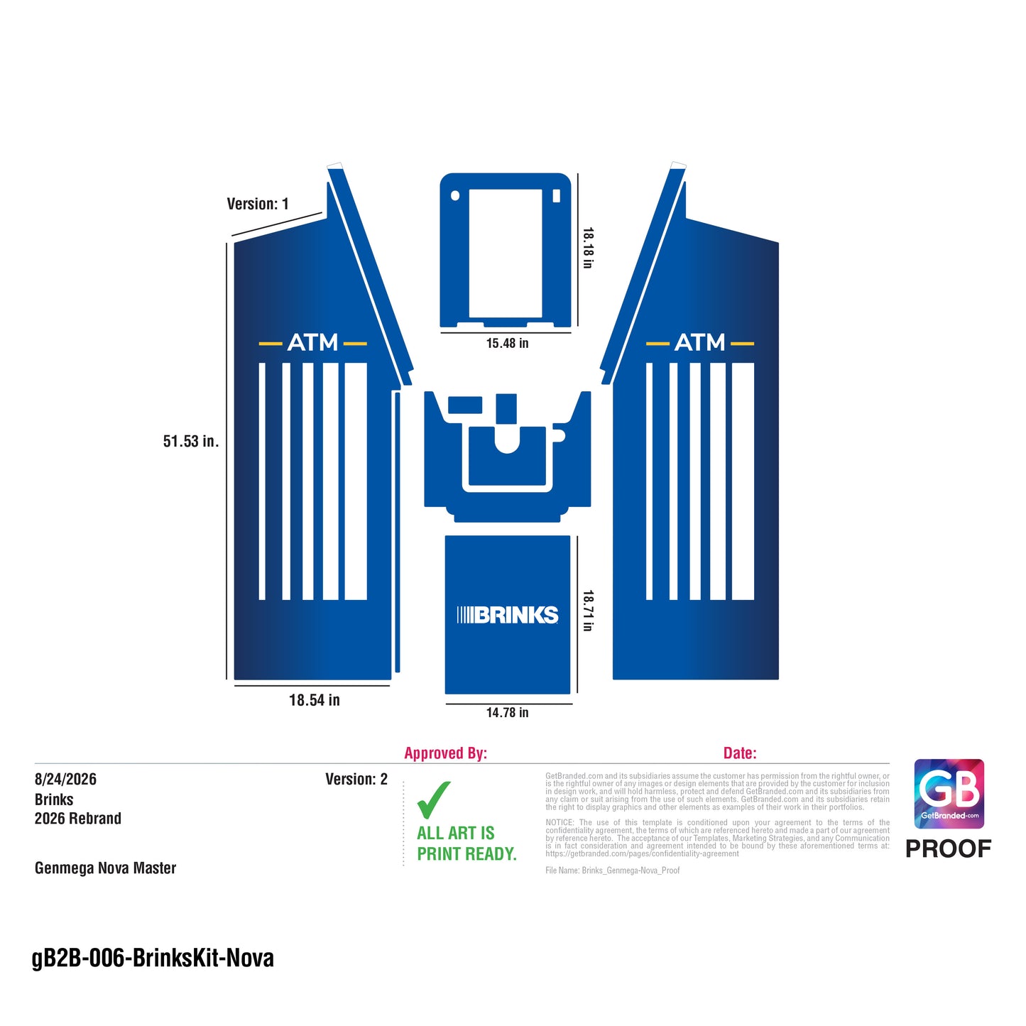 Brinks Genmega Nova Wrap