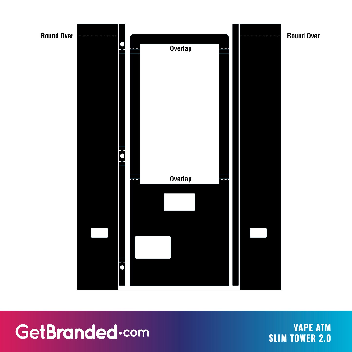 Vape Vending Machine Wrap (Slim Tower 2.0)