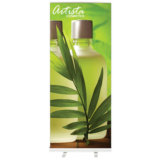Retractable Banner Stand with Graphic - 31.5" x  80"