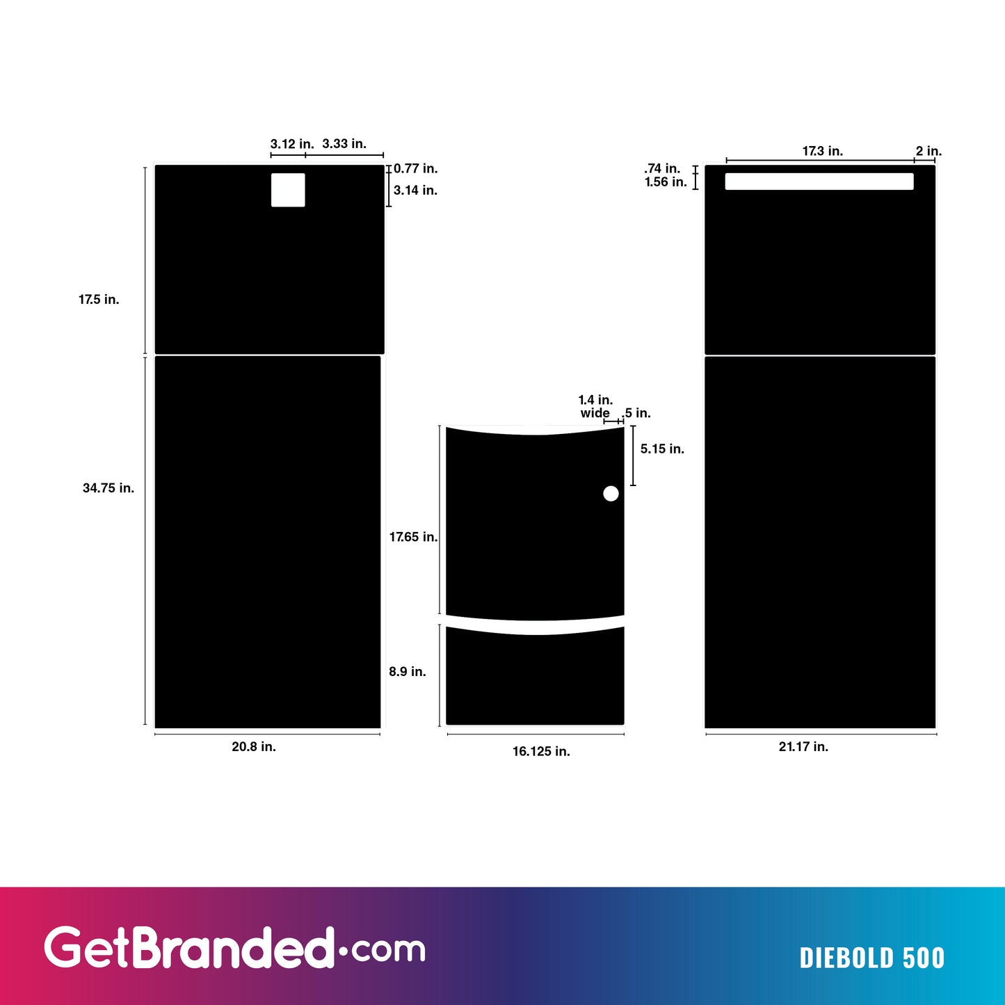 Diebold 500 Wrap Template.