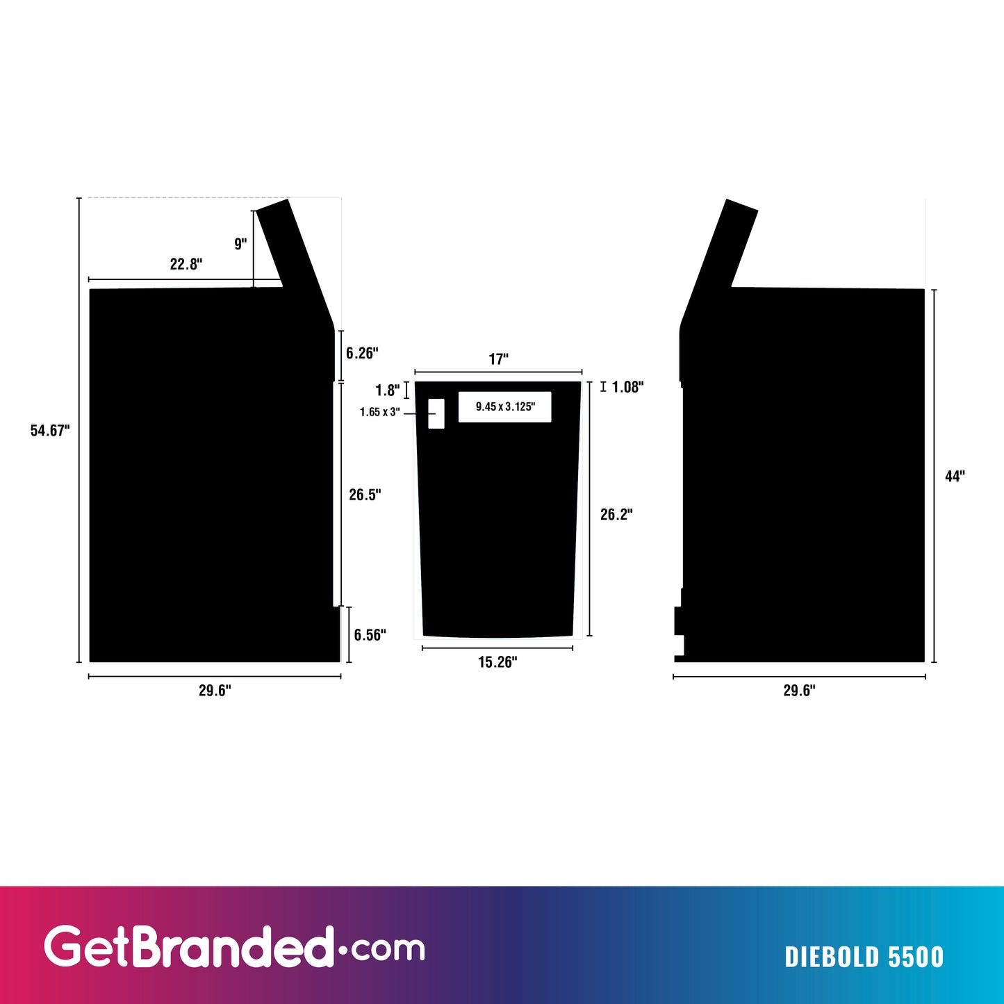 Diebold 5500 Wrap Template.