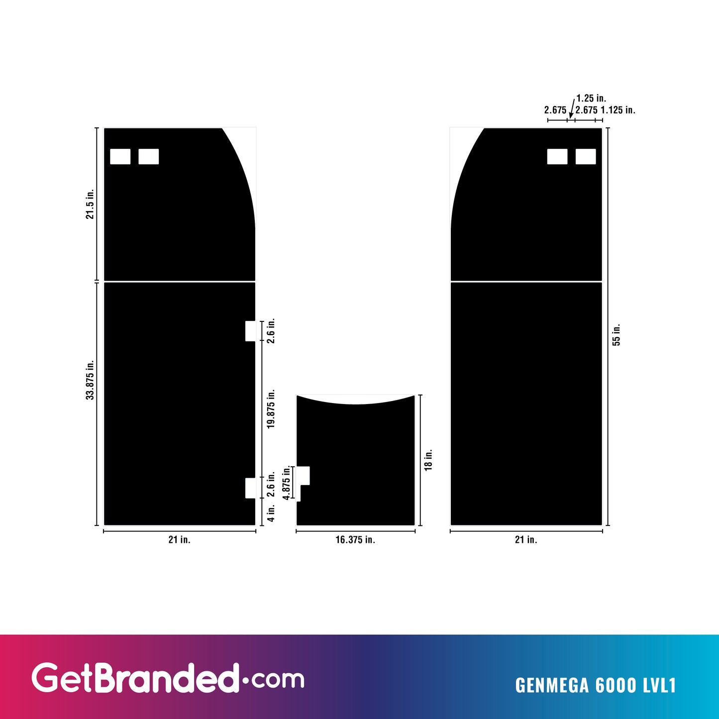 Genmega 6000 With Level One Safe Template.