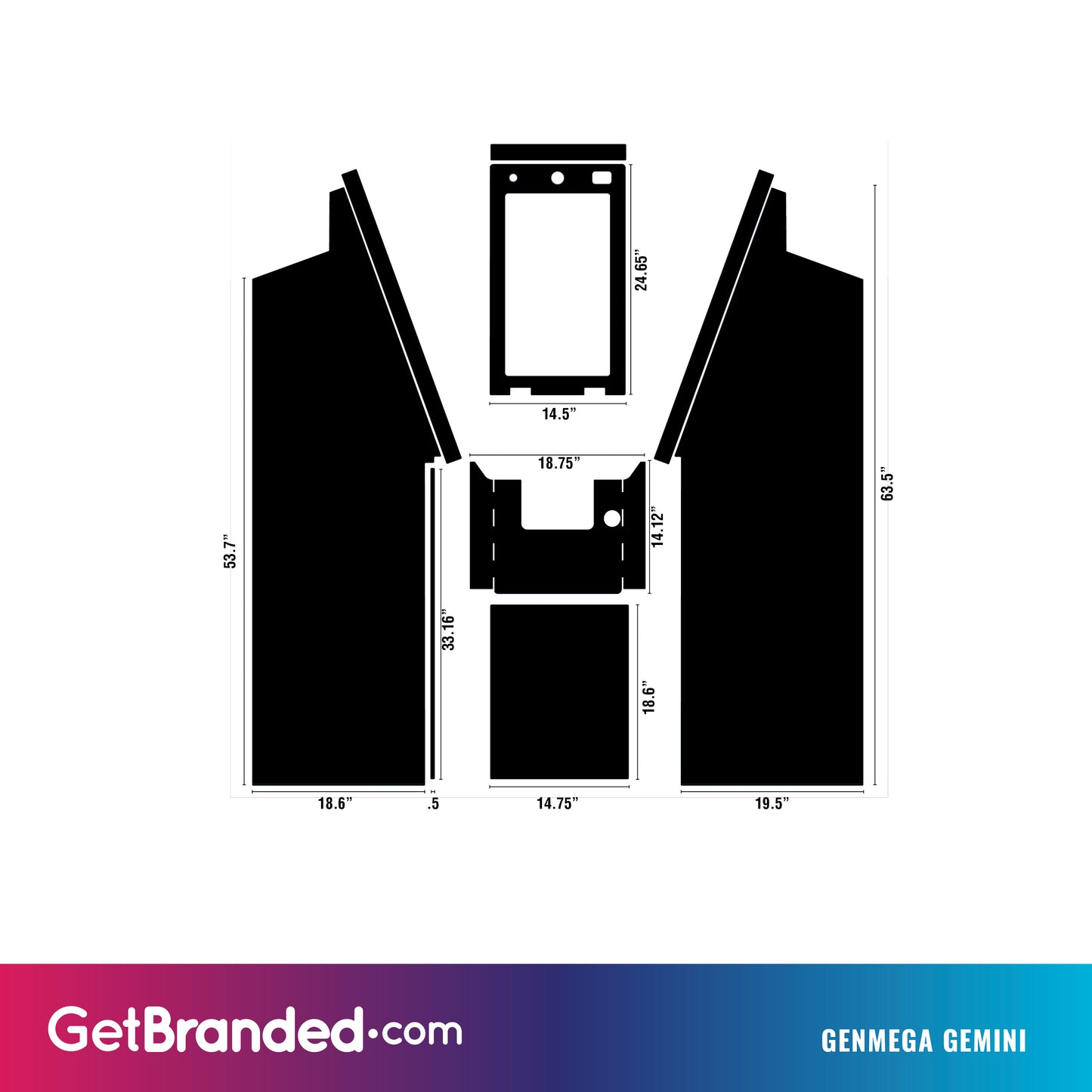 Genmega Gemini ATM Template.