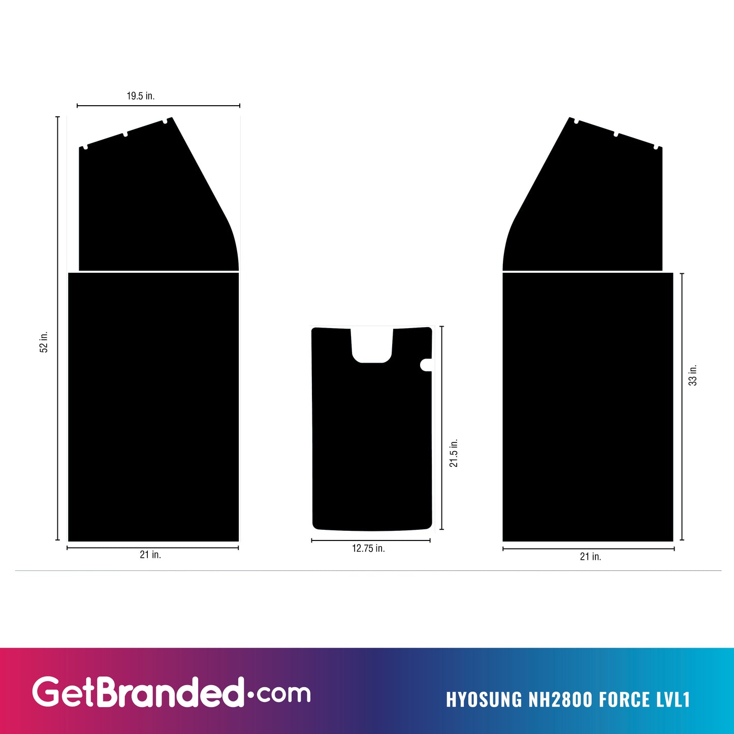 Hyosung Force ATM Wrap with Level One Safe (NH2800lvl1) Template.