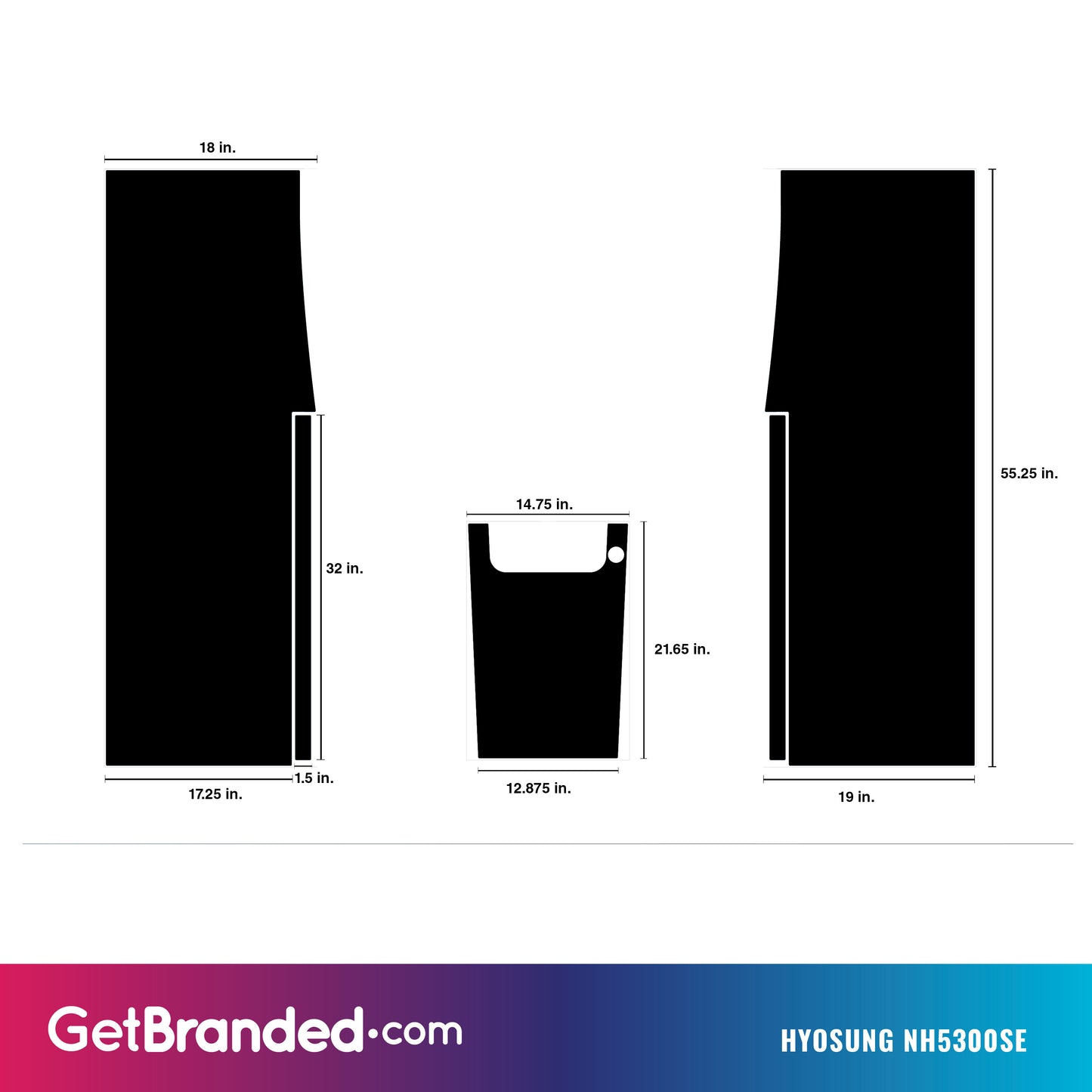 Hyosung NH5300 CE ATM Wrap