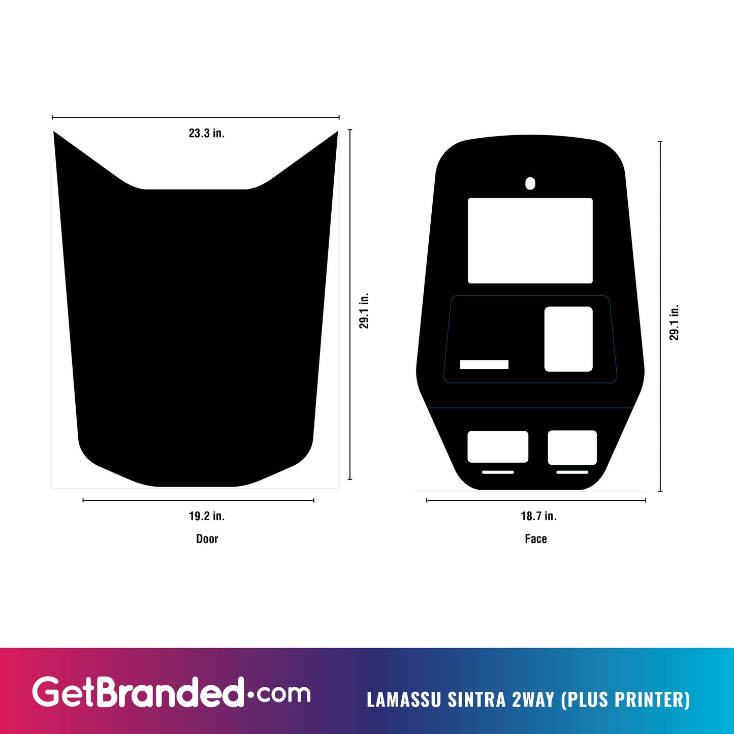 Lamassu Sintra 2-Way Wrap (Plus Printer) Template.