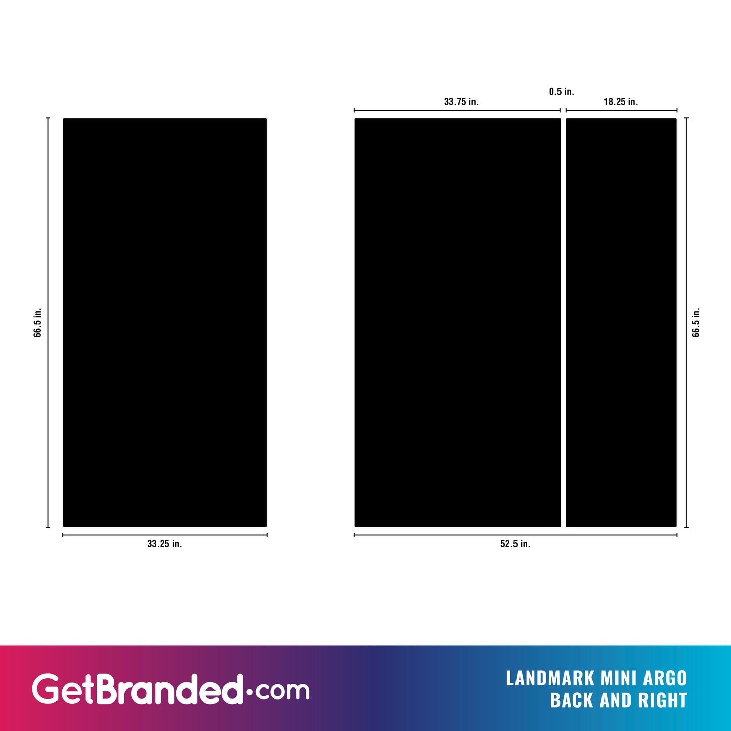 Landmark Mini Argo Back and Right Template.