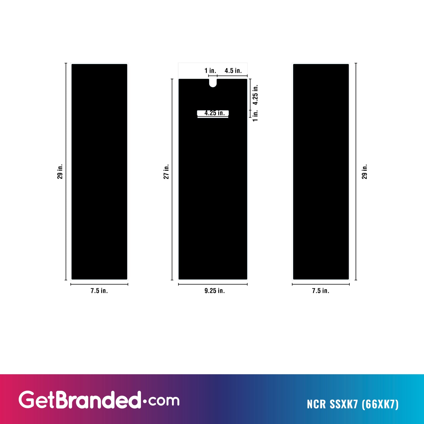 NCR SSXK7 (66XK7) Template.