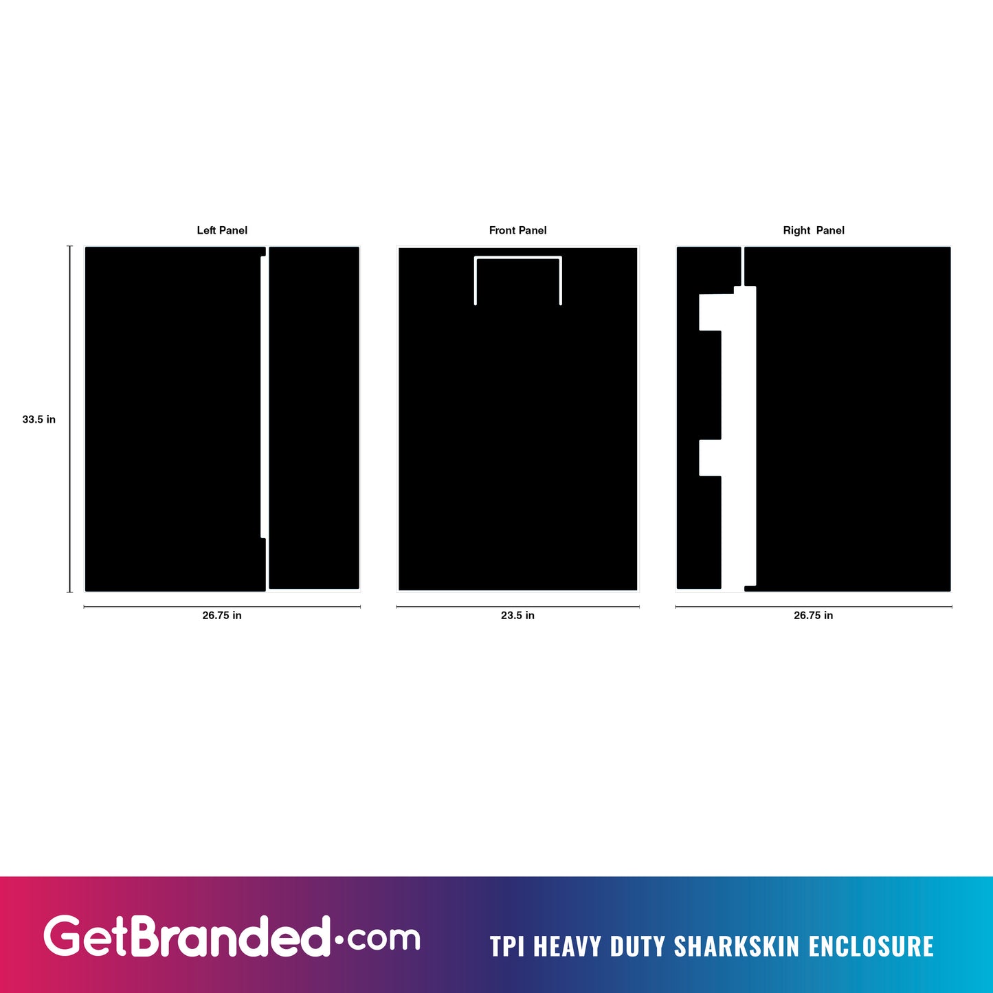 TPI Heavy Duty ATM Kiosk Enclosure Wrap