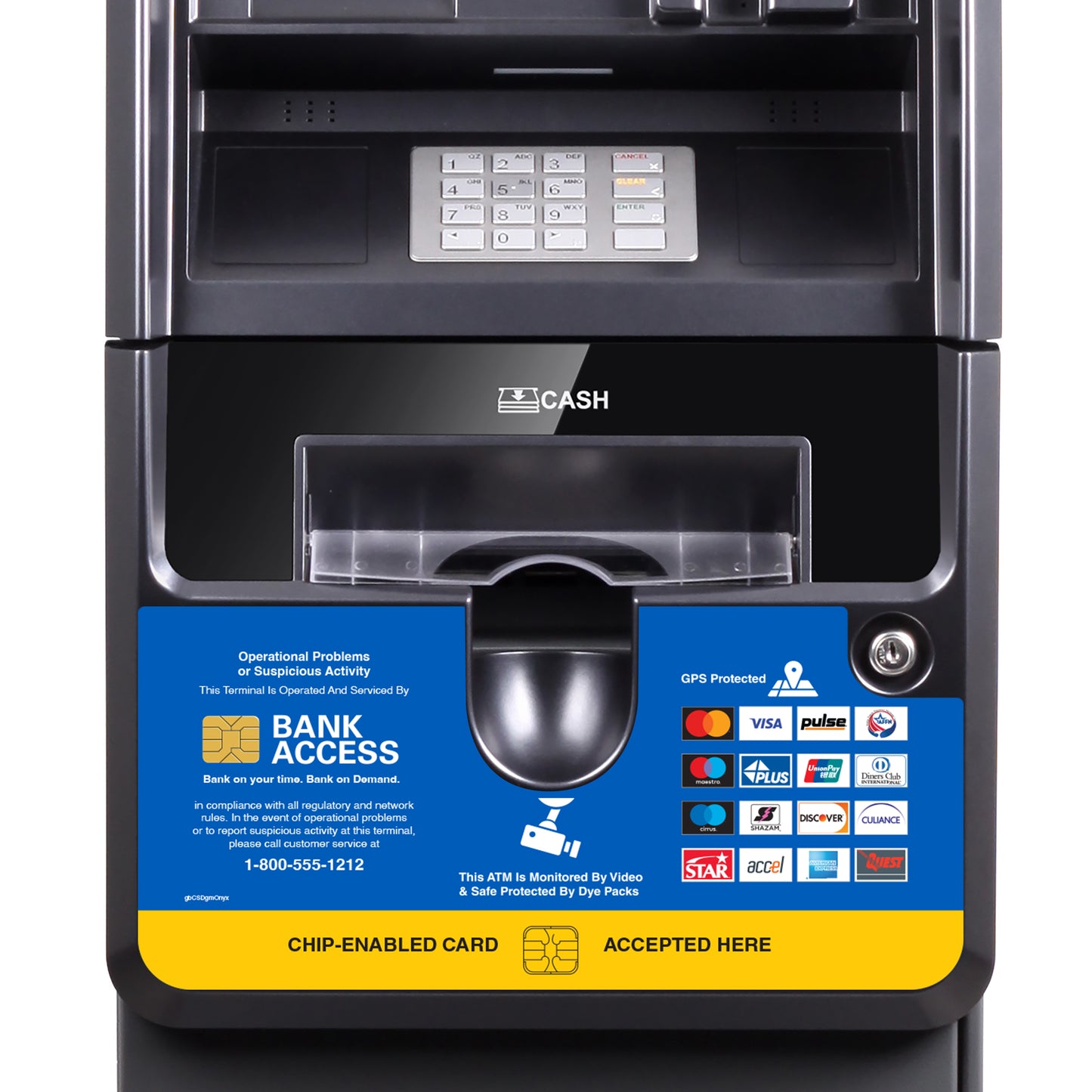 Genmega Onyx Dispenser Decal