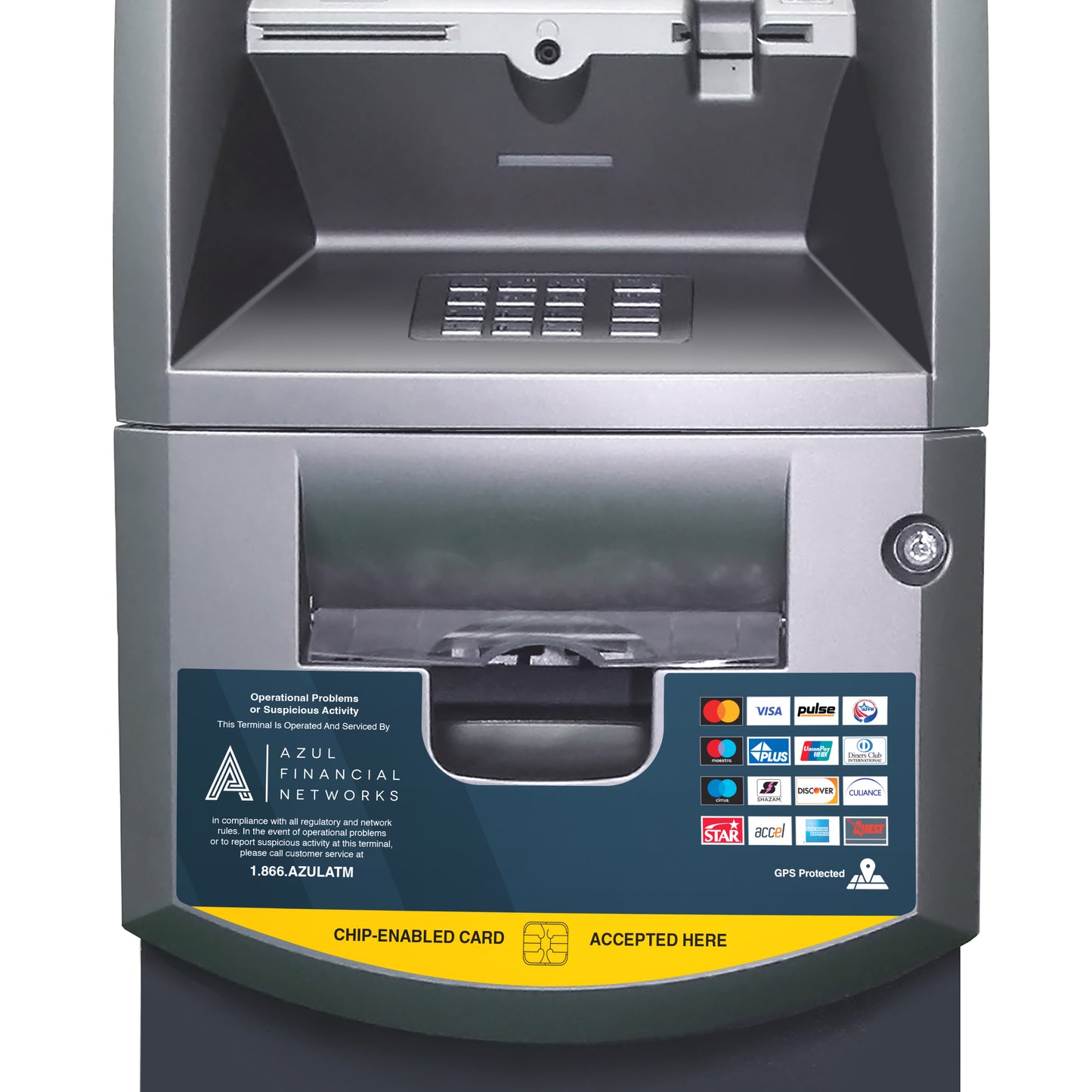 Tranax 1700 Dispenser Decal