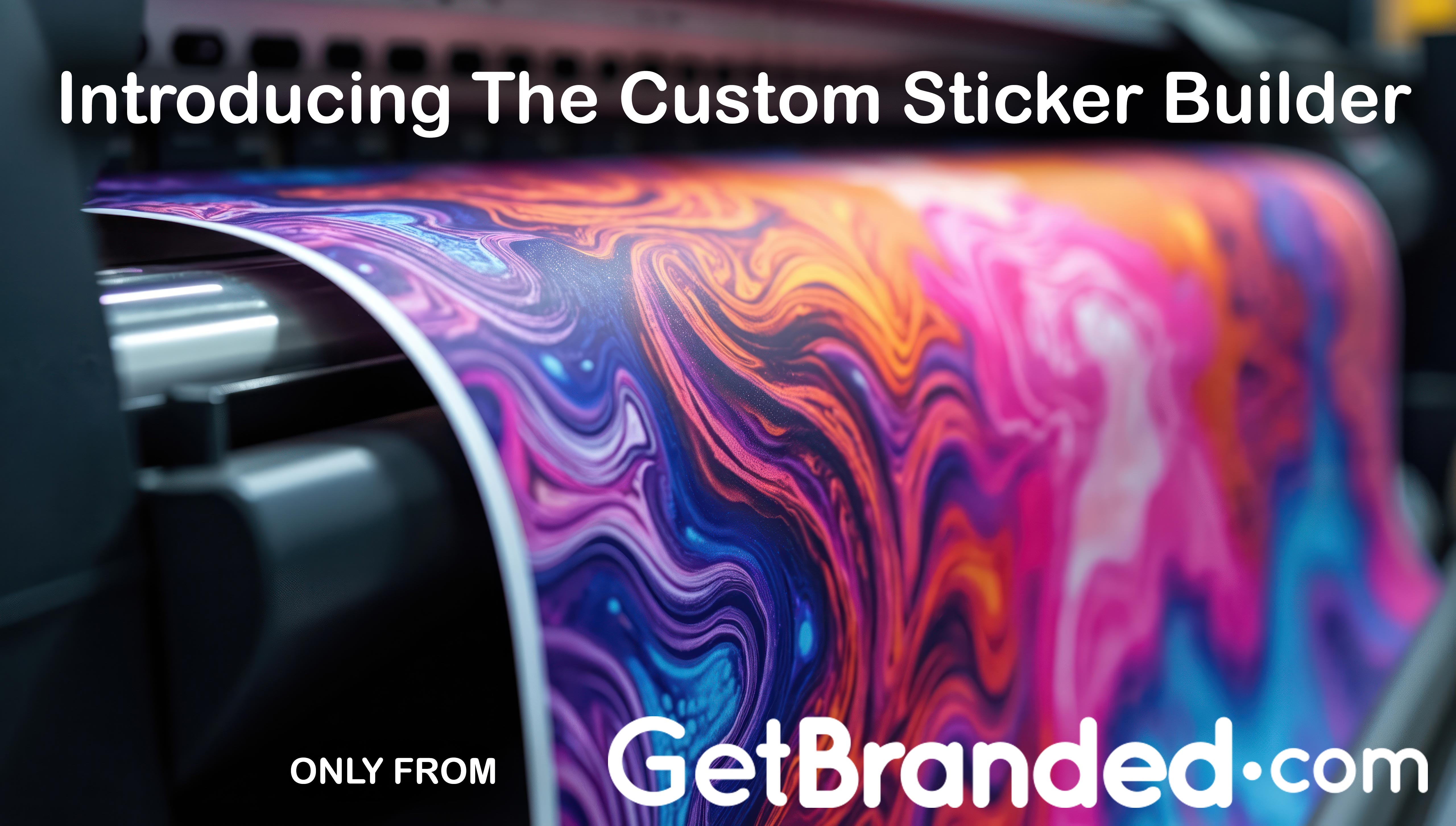 Branded Sticker Pick Custom Sticker Builder – GetBranded.com
