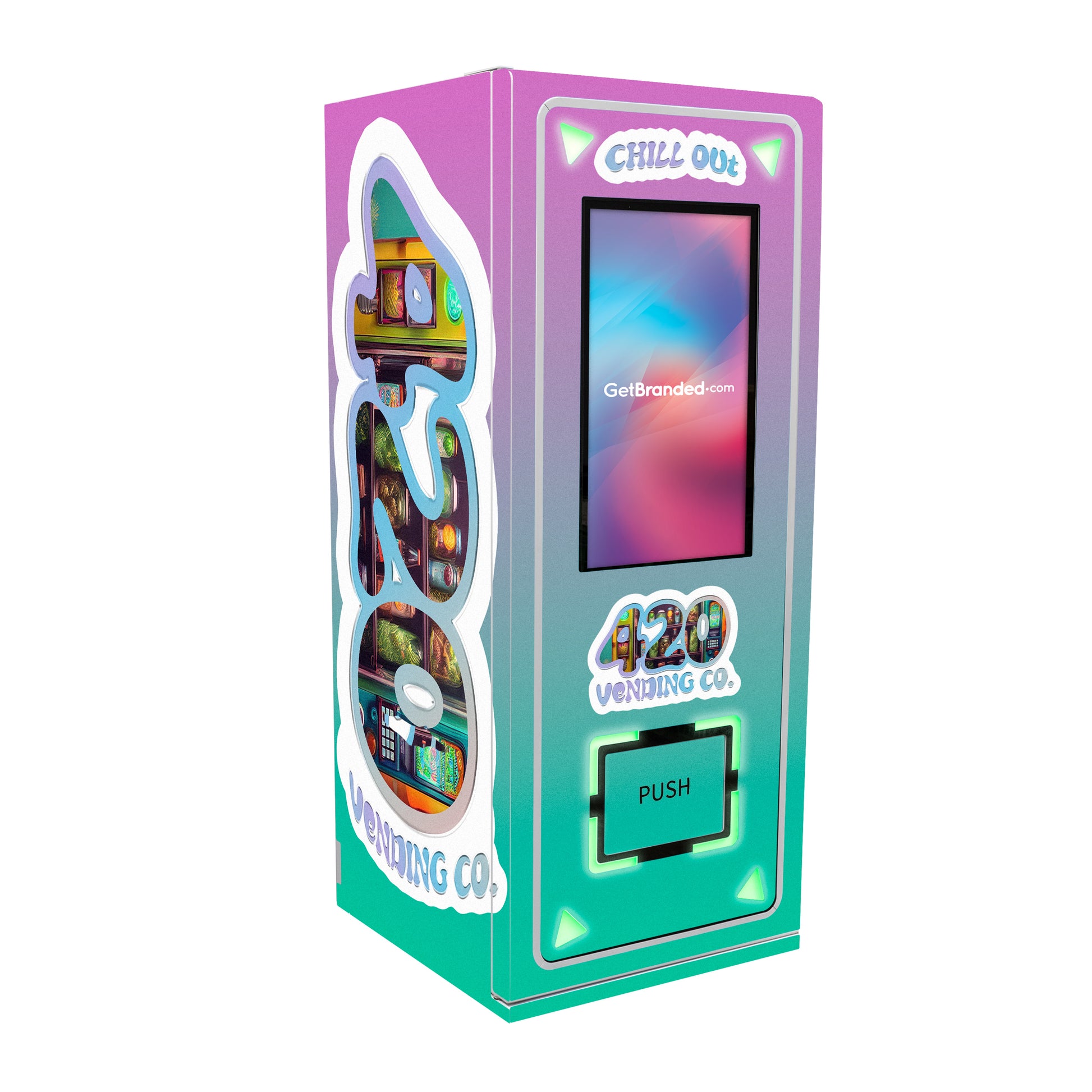 Vape Vending Machine Wrap (Mega Tower) Vape Vending Machine Wrap (Mega Tower)