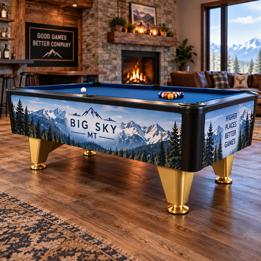 Valley Pool Table (8 ft.) Wrap