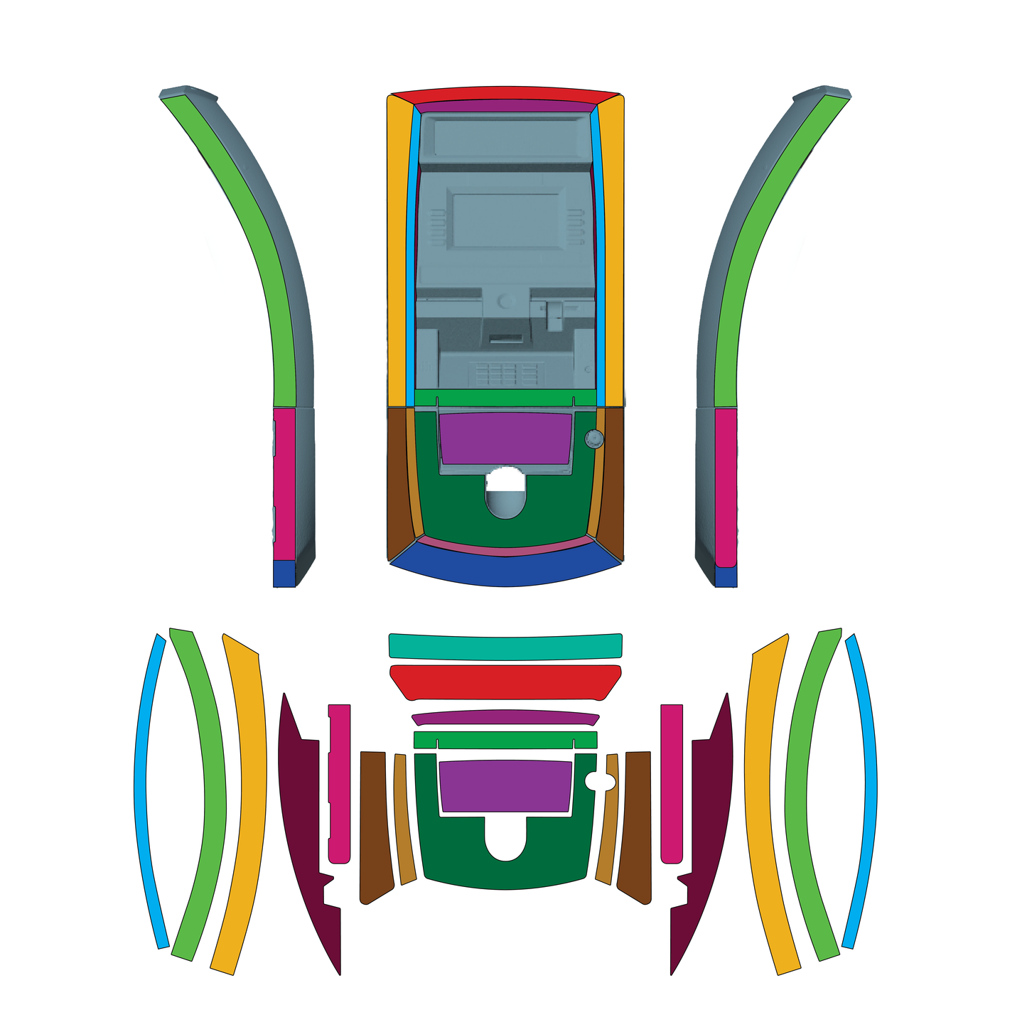 Genmega 2500 Bezel-Skins™