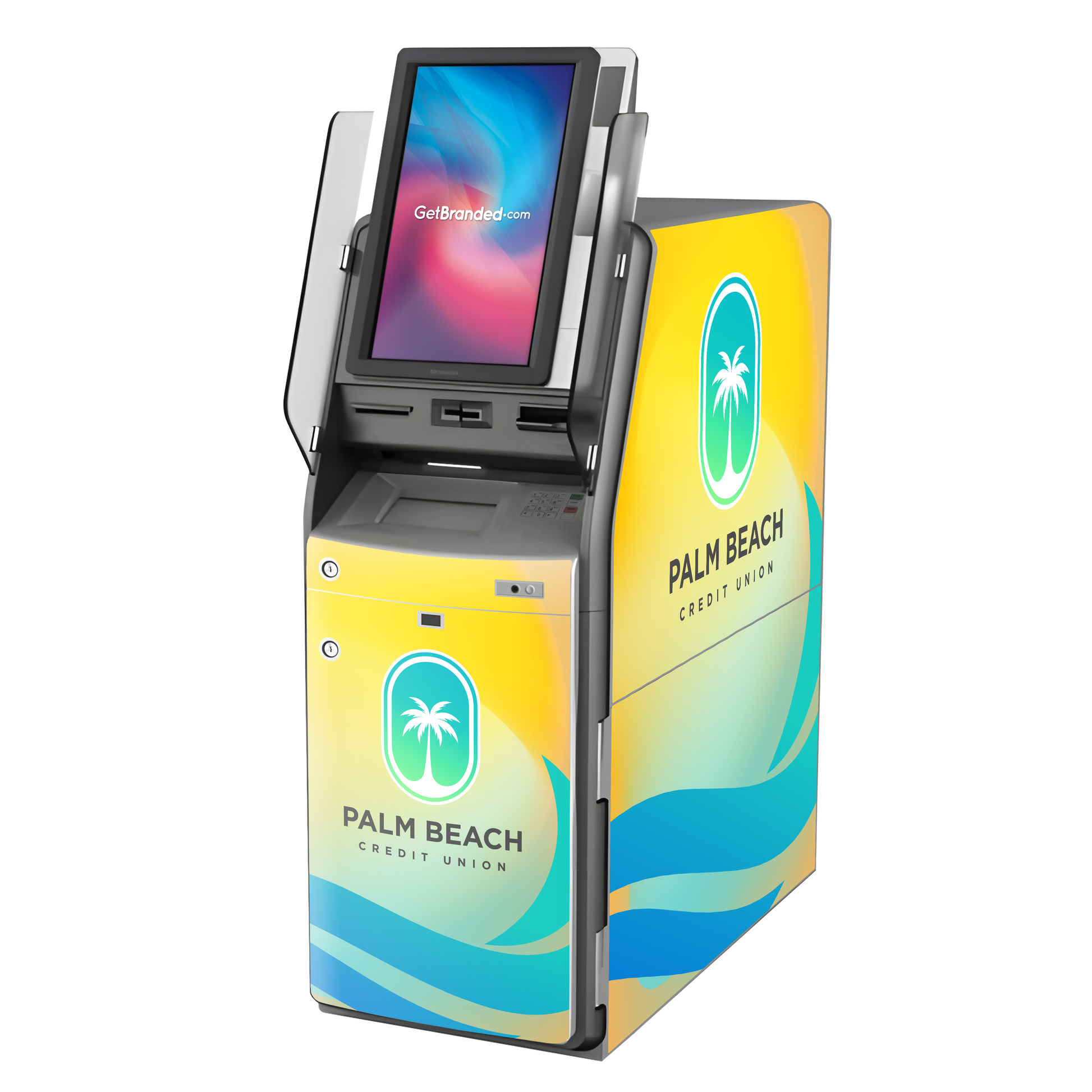 Hyosung NH8200 QTN ATM Wrap rendering.