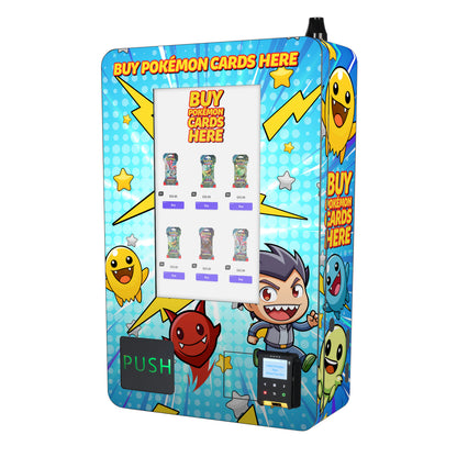 Trading Card Game VTM Mini Wall Vending Machine Wrap