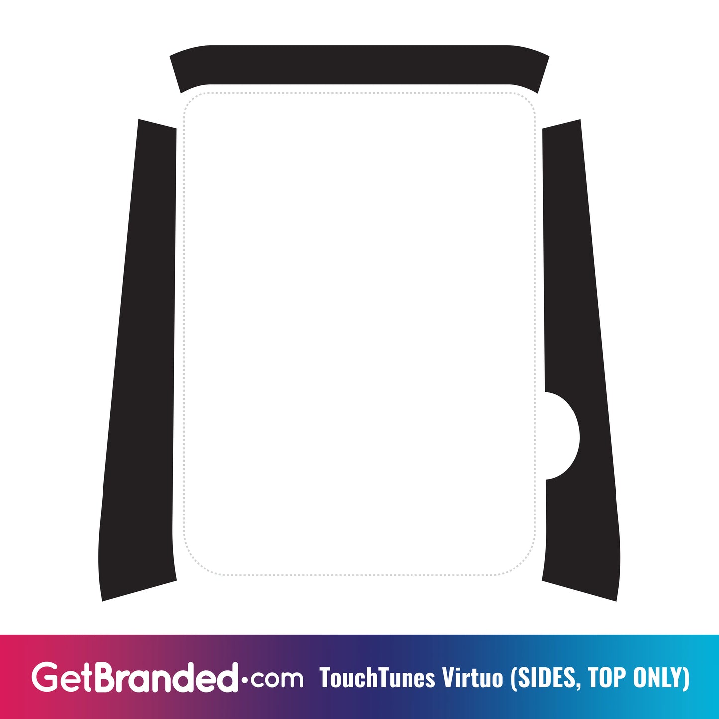 TouchTunes Virtuo Jukebox Wrap