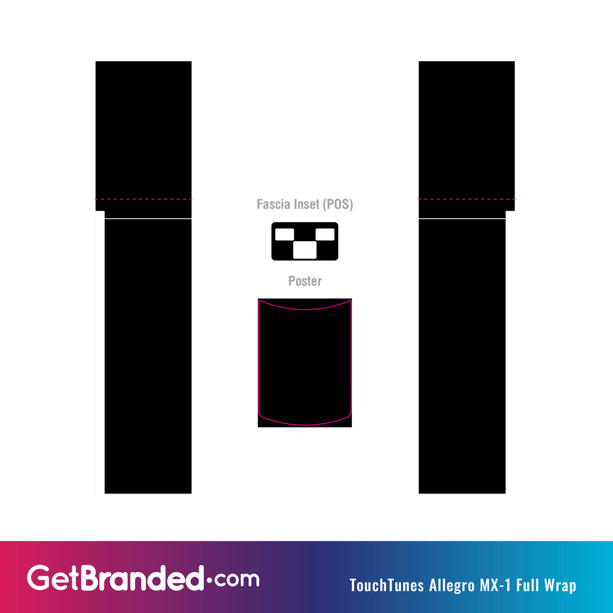 TouchTunes MX-1 Jukebox Wrap