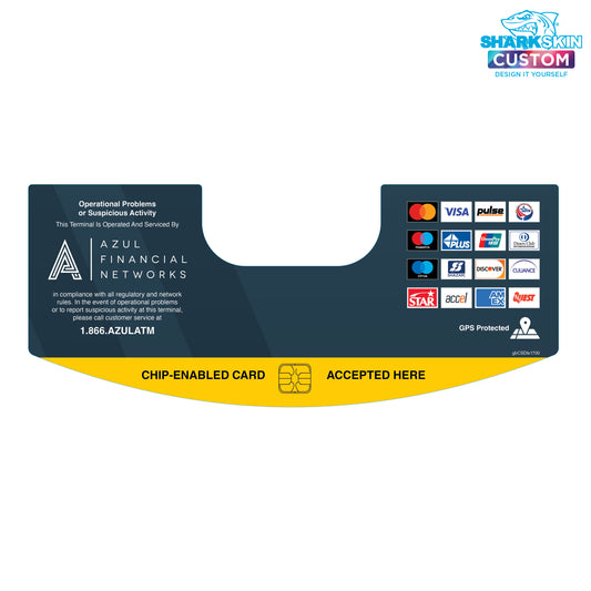 Tranax 1700 Dispenser Decal