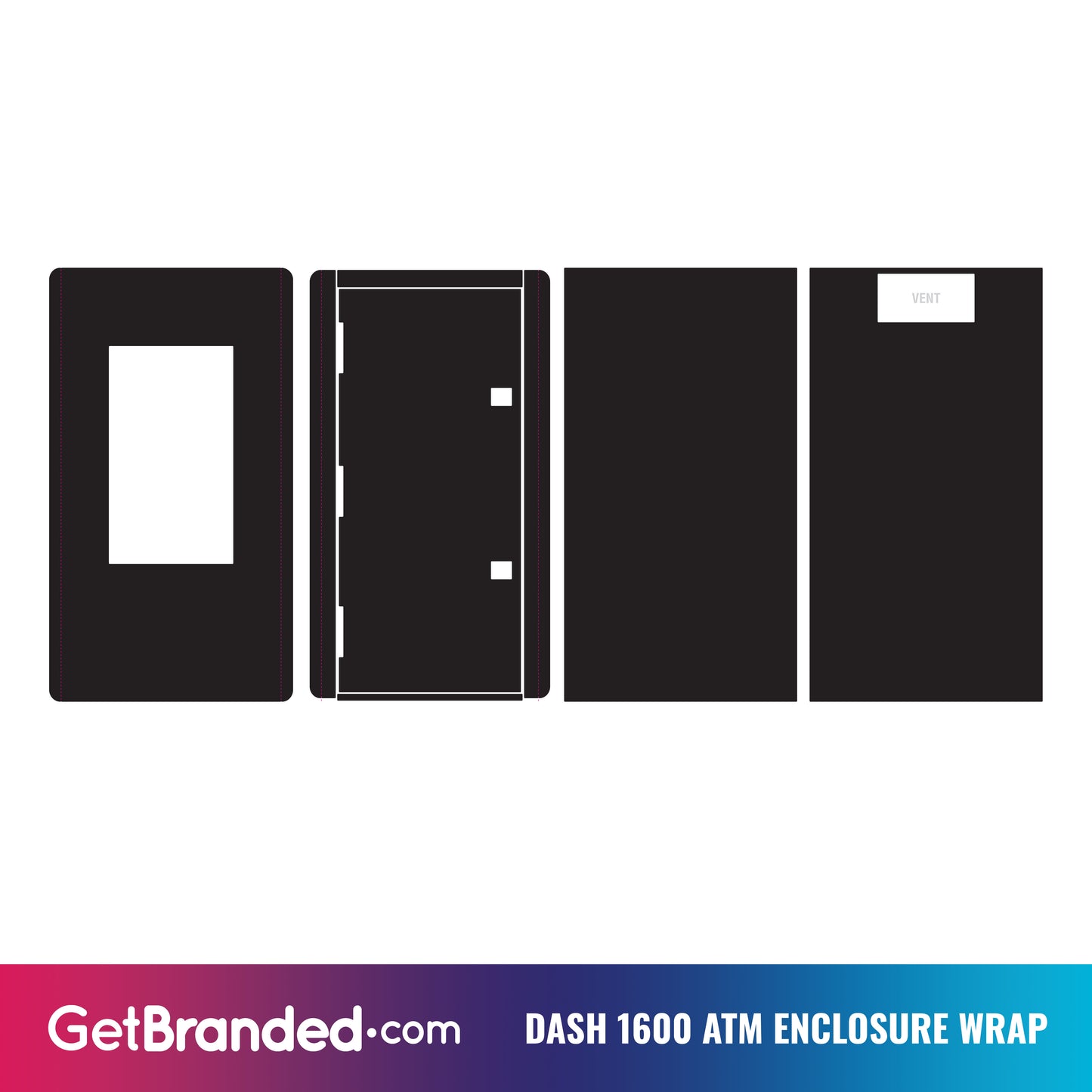 Dash 1600 ATM Enclosure Wrap