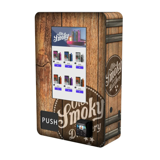 Vape Wall Vending Machine Wrap (Mini Wall)