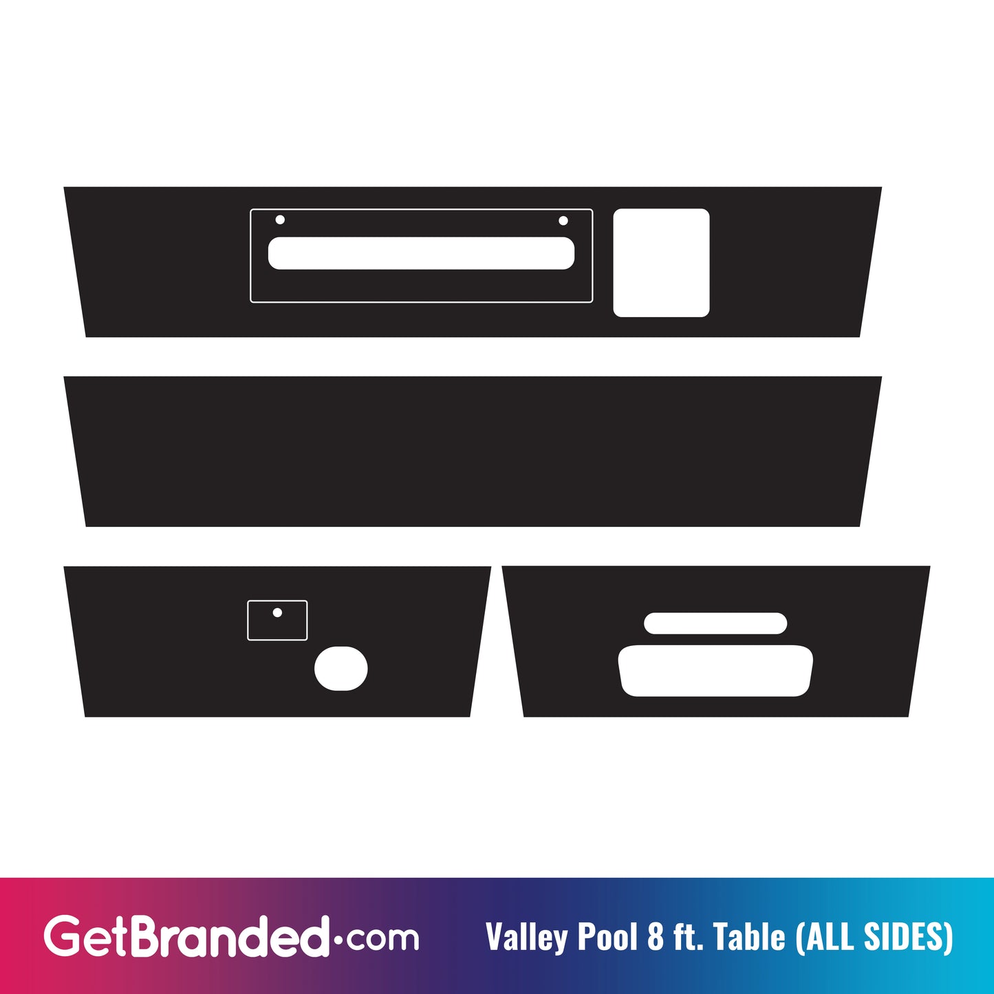 Valley Pool Table (8 ft.) Wrap