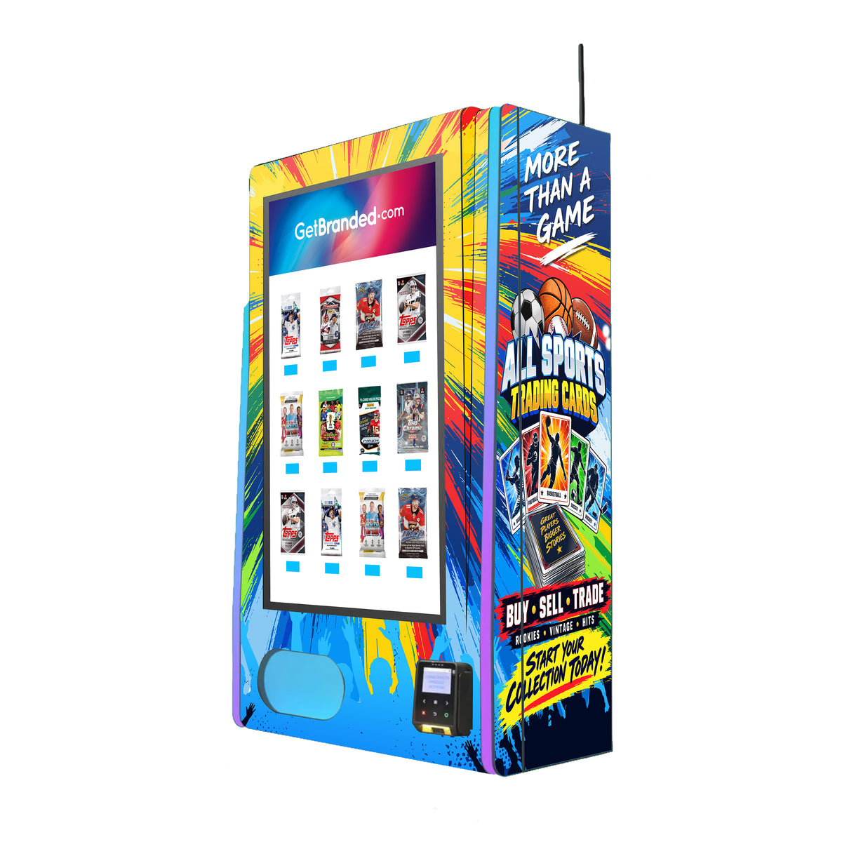 All Sports Cards Here VTM Mega Wall Pro Wrap