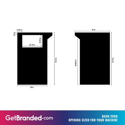 Dash 2000 ATM Enclosure Wrap