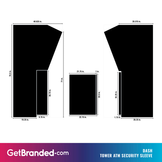 Dash Tower ATM Security Sleeve Wrap