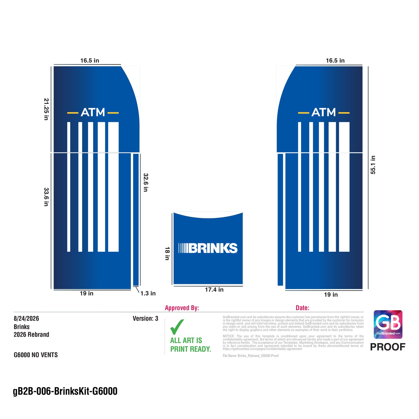 Brinks Genmega 6000 Wrap