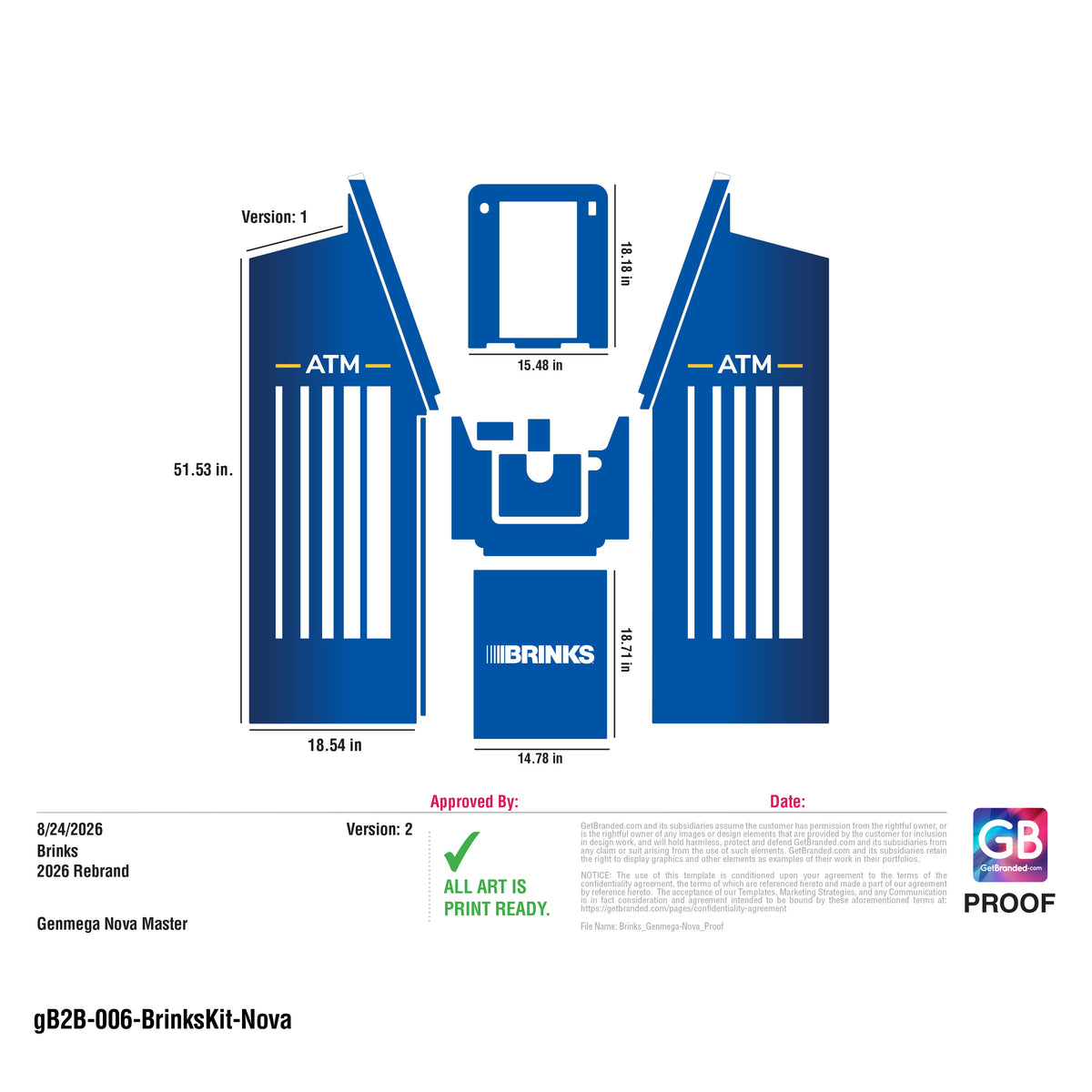 Brinks Genmega Nova Wrap