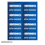 Brinks Pump Decal Sheet