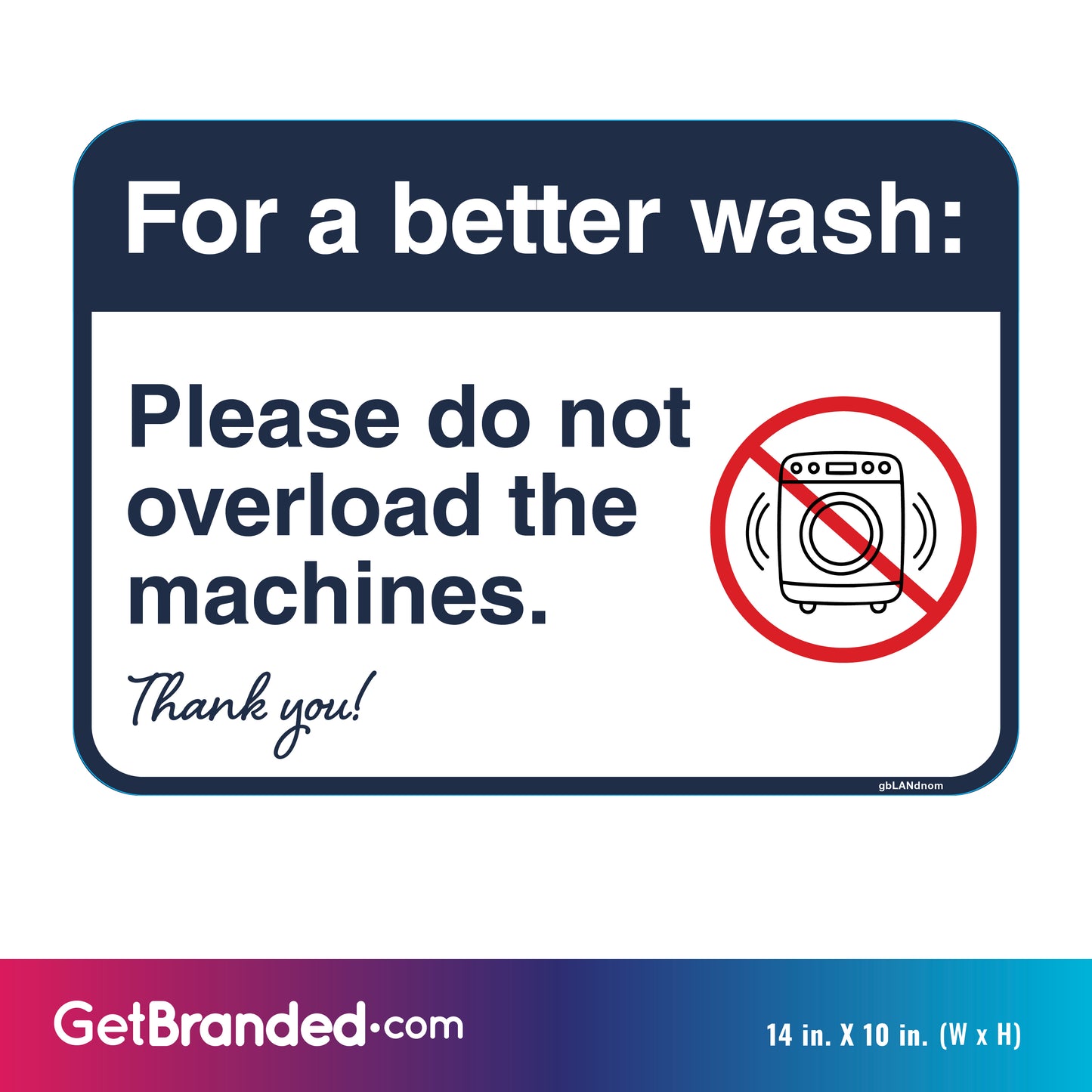 Do Not Overload the Machines