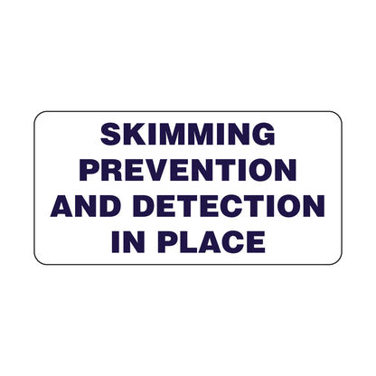 Skimming Protection Decal