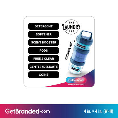 The Laundry Lab Decal sheet
