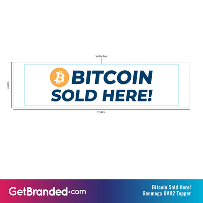 Bitcoin Sold Here! Genmega Uvk2 (Edge) Topper Insert Size information