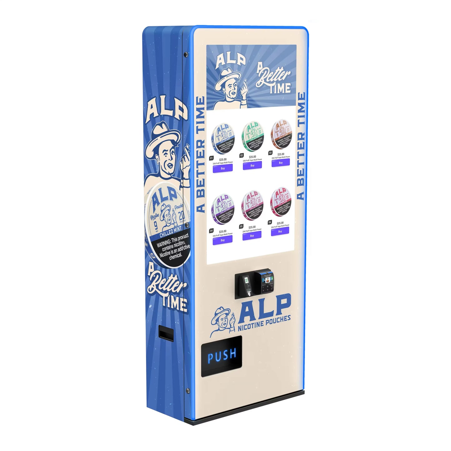 Vape Vending Machine Wrap (Slim Tower 2.0)