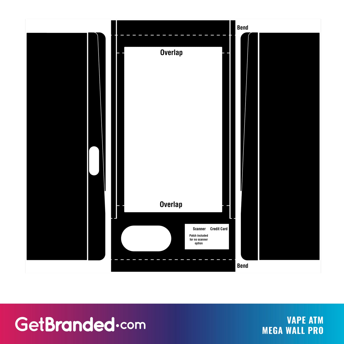 Vape Wall Vending Machine Wrap (Mega Wall Pro)
