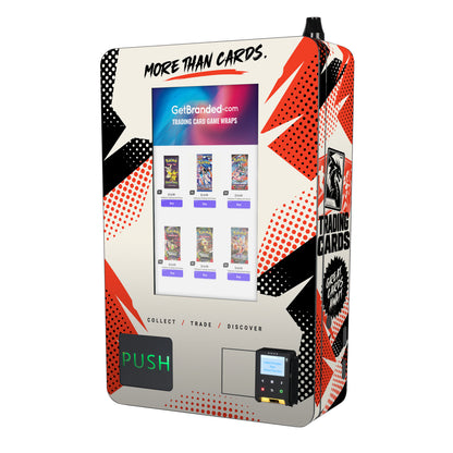 More Than Cards VTM Mini Wall Vending Machine Wrap