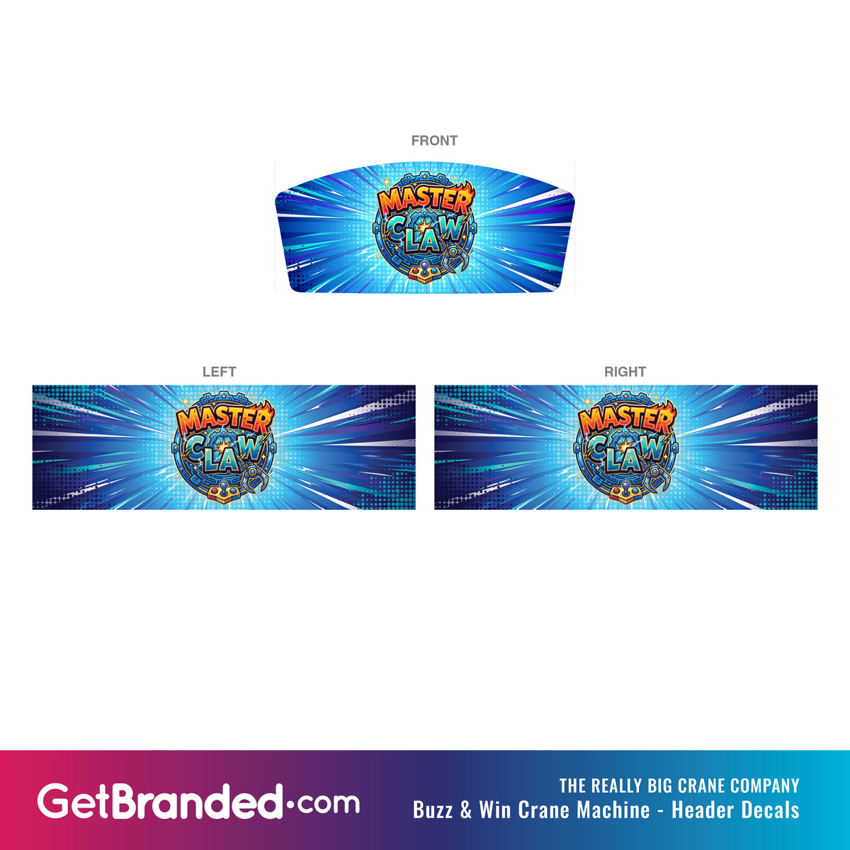 "Master Claw" Buzz & Win Crane Wrap