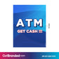 ATM Get Cash Generic Topper Insert