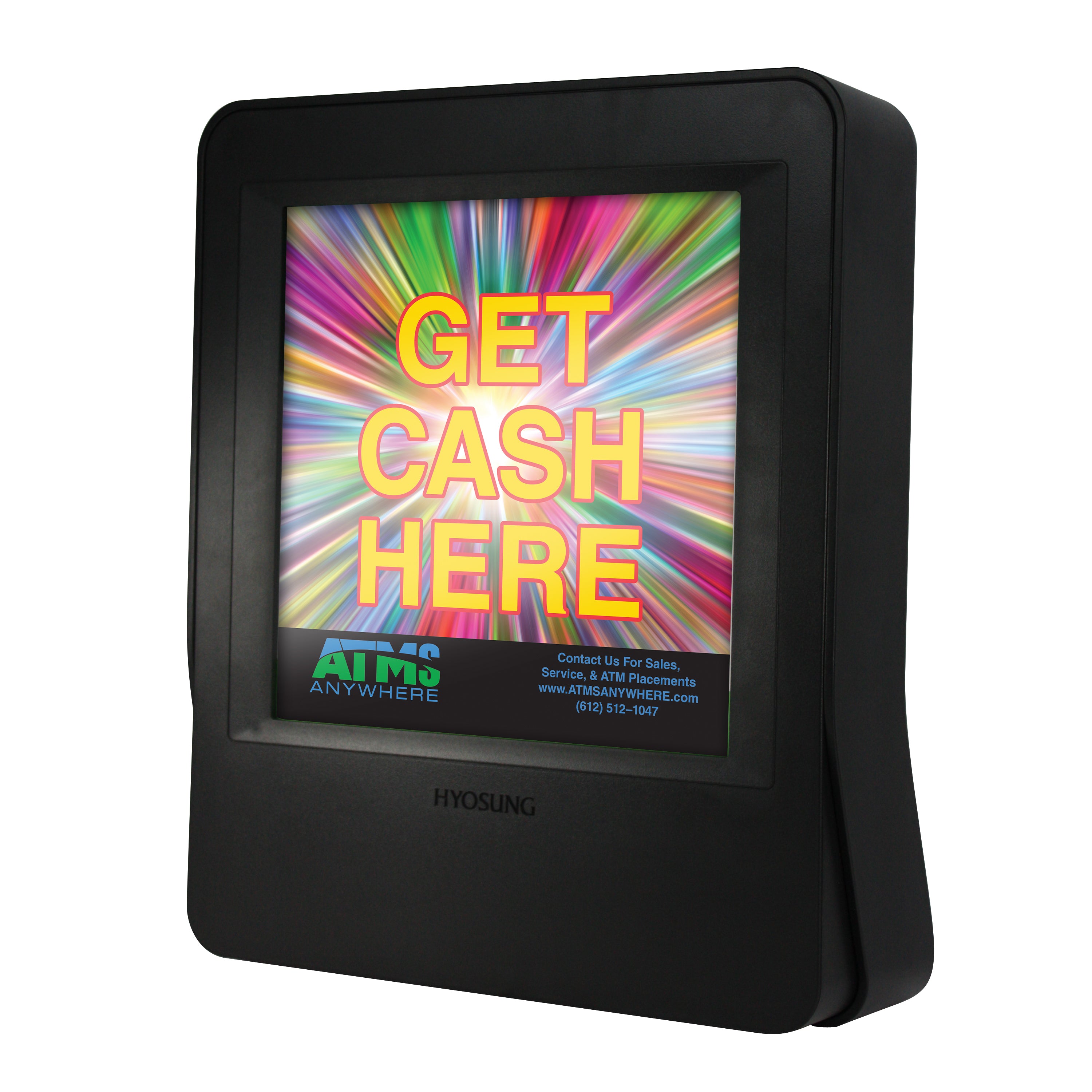 Hyosung ATM Graphic Topper Insert | GetBranded.com