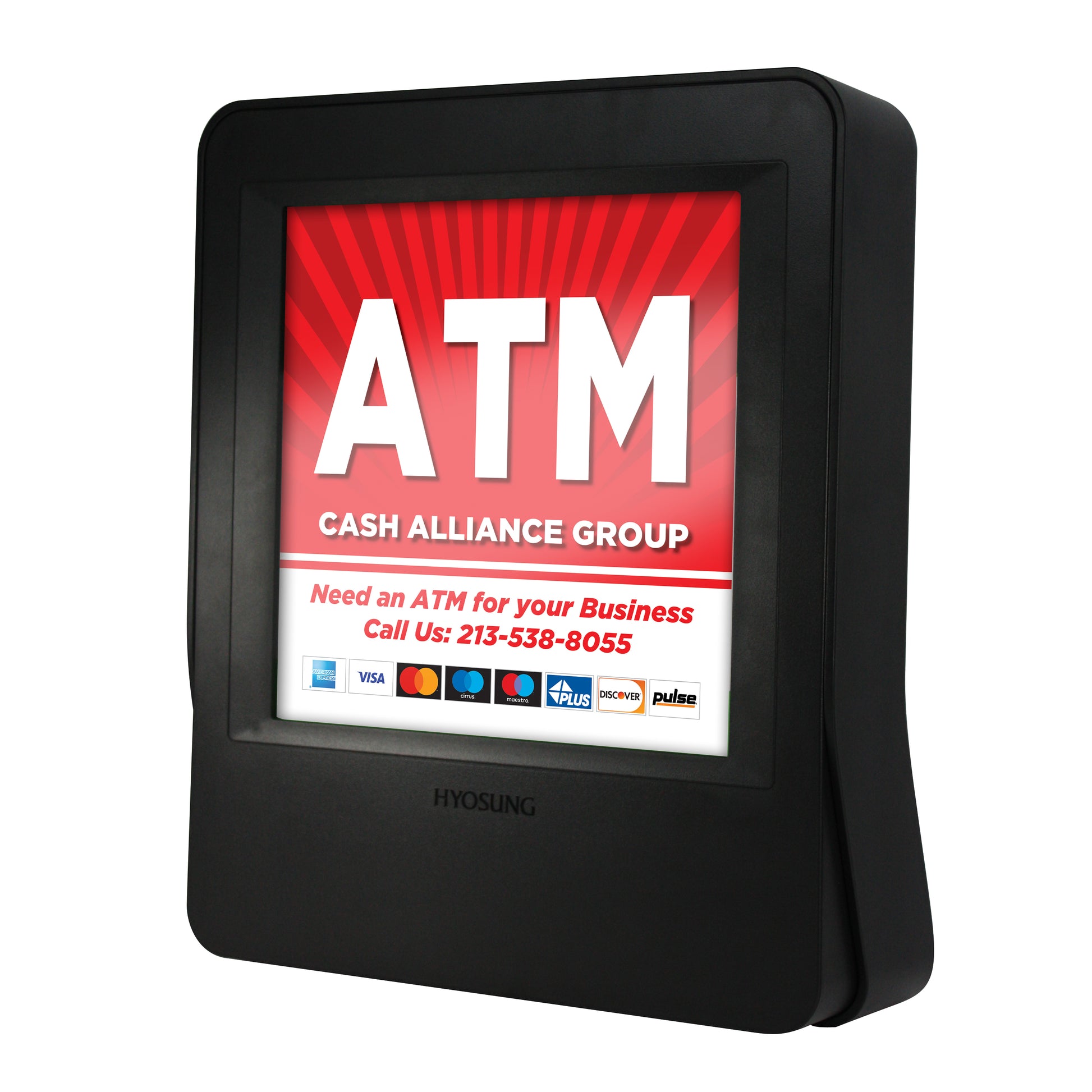 Hyosung ATM Graphic Topper Insert | GetBranded.com