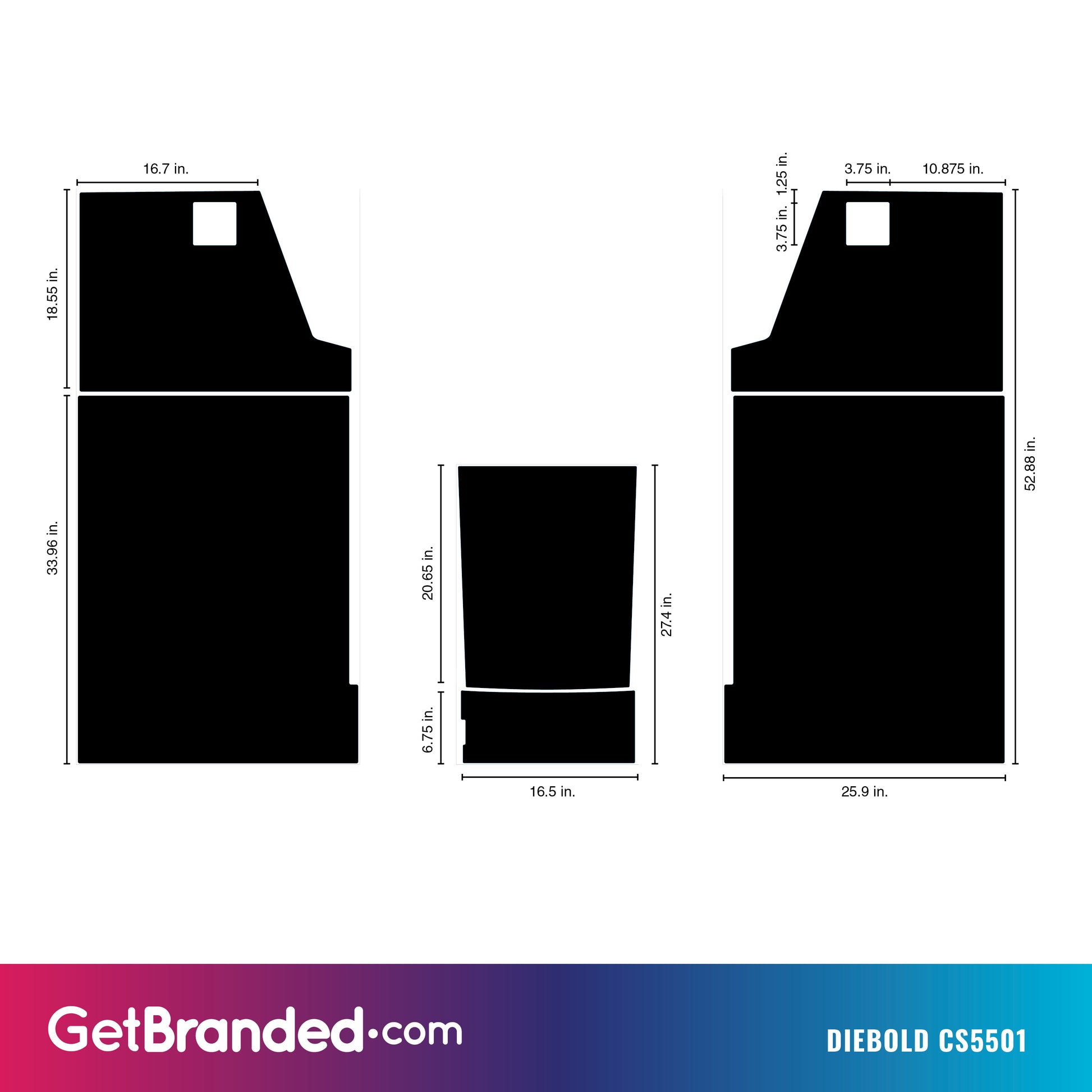 Diebold CS5501 ATM Wrap – GetBranded.com