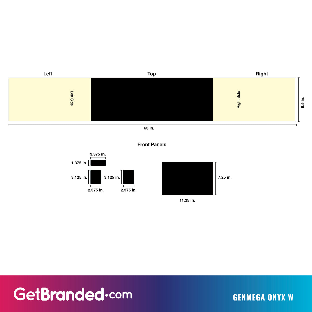 Genmega Onyx W SharkSkin® ATM Wrap – GetBranded.com