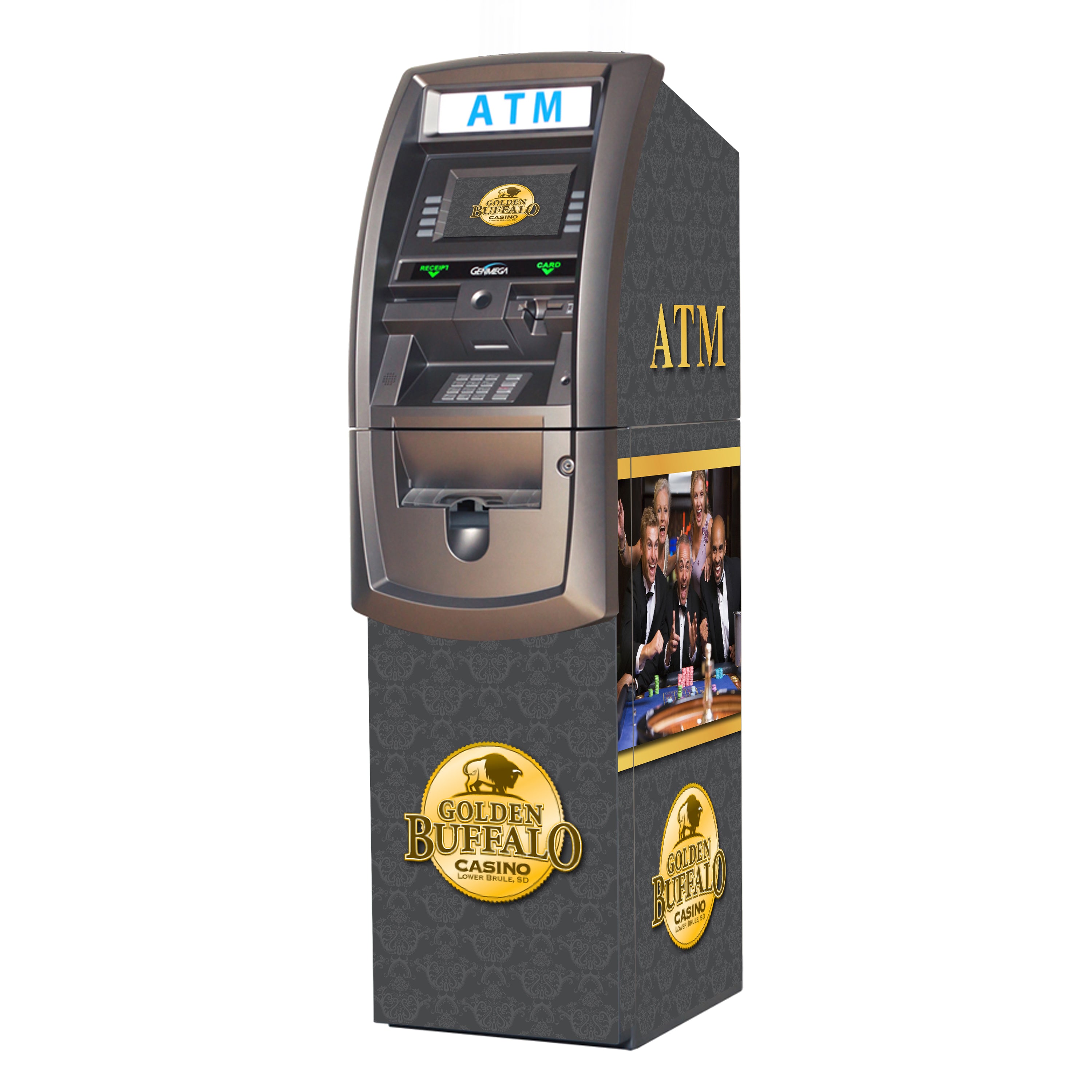 Genmega 2500 SharkSkin® ATM Wrap – GetBranded.com