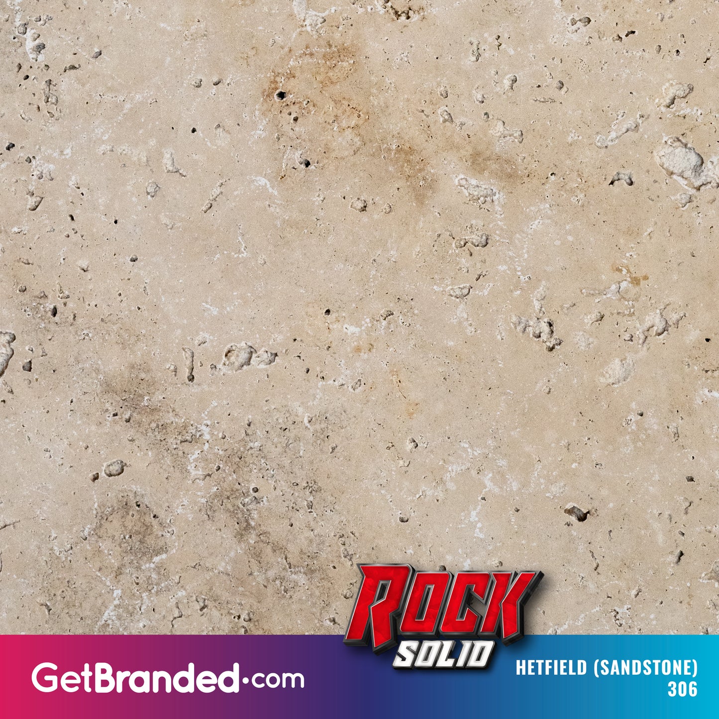 Hetfield Sandstone RockSolid™ Wrap Pattern Image.