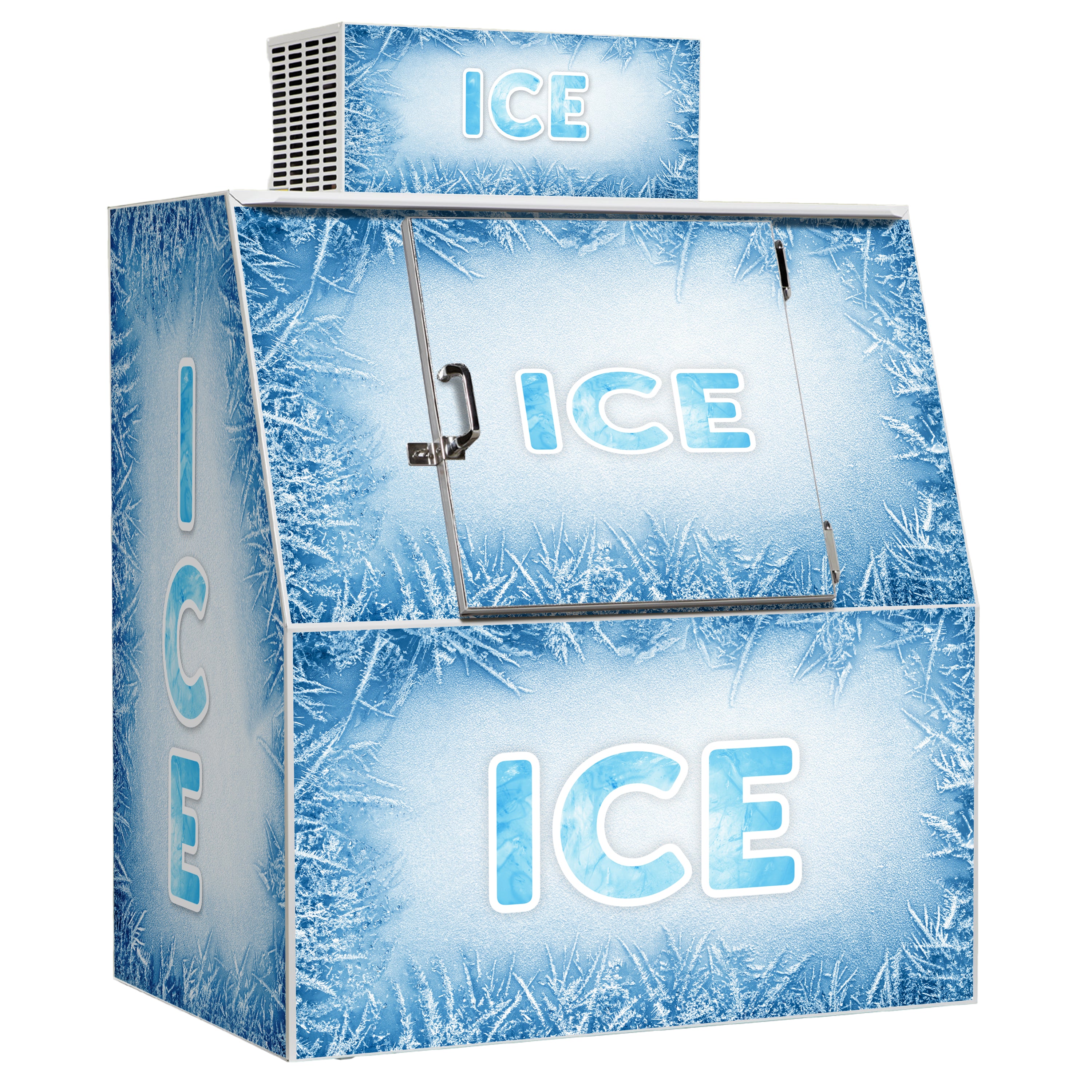 Leer One Door Ice Machine Wrap - 48